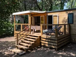 Mobile home with terrace & heated pool - Image 4