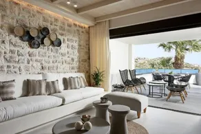Dazzling Heraklion Villa  Villa Faramir  5 Bedrooms  Infinity Pool  SteamRoom - Image 5