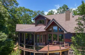 View House - Stunning Views of Mountains and Yadkin River, huge deck, wood burning fireplace - Image 2