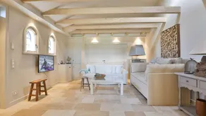 Maison de vacances entièrement équipée avec jardin, sauna et terrasse | Vue jardin | Avec animaux bienvenus - Image 2