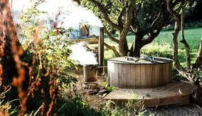 Inviting Yurts with Twinkling String Lights in Slane, Ireland - Image 5
