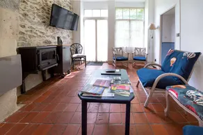 Gîte adatto alle famiglie con piscina privata, giardino e griglia | Vista sul giardino | Ammette cani - Image 2