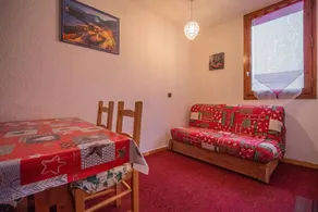 300m from ski slopes, terrace, tv, ski locker, 27m², Valmorel - Image 3