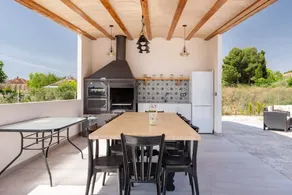 Holiday home with barbecue, terrace & private pool | Mountain view - Image 2