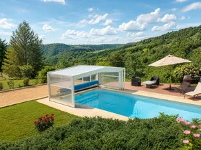 Ferienhaus mit Terrasse, Whirlpool und Grill | Panoramablick - Image 2