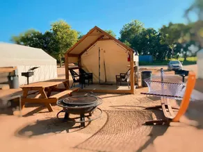 Luxury Safari Tent on the San Marcos River - Stunning Glamping Spot near Kingsbury, Texas - Image 3