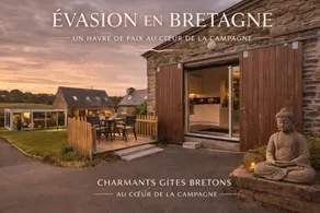 Holiday home with barbecue, terrace & garden - Image 2