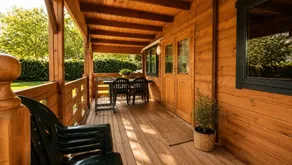 Campsite Uhaitza Le Saison - Noe Wooden Chalet with Air Conditioning 5 people - Image 2