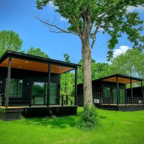 Modern Farmhouse Tiny Home Resort with Goats & Pool near Houston, Hempstead Texas - Image 2