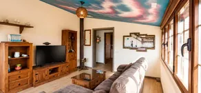 Flat with BBQ, terrace & garden | Mountain view - Image 2