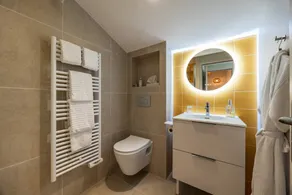 Holiday home with heated pool, garden & jacuzzi | Garden view | Perfect for remote work - Image 3