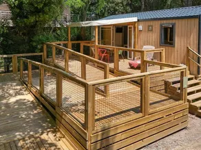 Charming mobile home with heated pool | Beach nearby | Dogs allowed - Image 4