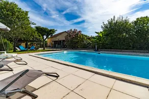 Holiday home with terrace, BBQ & pool - Image 2