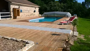 Le Gîte D'Au: Beheizter Pool, SPA und Angelteich - Image 2