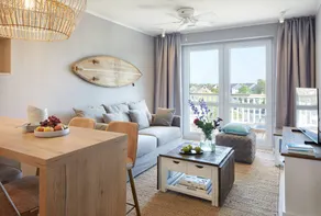 Appartement de vacances adapté aux familles avec sauna et jacuzzi | Vue panoramique | Proche de la plage | Avec animaux bienvenus - Image 2