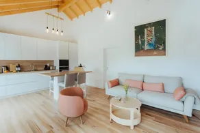 Appartement de vacances avec jardin, piscine chauffée et internet haut débit | Vue montagne - Image 5