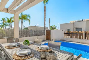 Family-oriented beautiful villa with private pool, garden & hot tub | Garden view - Image 2