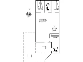 Holiday home with terrace - Image 2