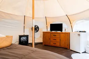 Romantic Canvas Bell Tents for Couples in the Yarra Valley near Melbourne - Image 2