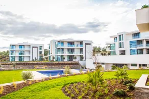 Appartement de vacances avec jardin, sauna et piscine | Vue piscine - Image 4