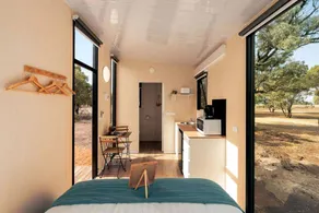 Tranquil Tiny House with Native Bush Forest Retreat near Bendigo, Wycheproof VIC - Image 2