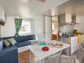 Familienorientiertes Mobilheim mit beheiztem Pool und Terrasse | Haustierfreundlich - Image 4