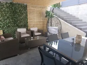 Holiday home with barbecue, terrace & garden | Garden view | Perfect for remote work - Image 3