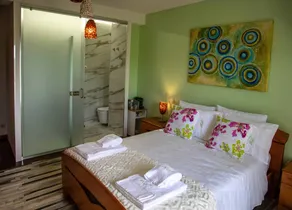 Chambre privée avec jardin, terrasse et internet haut débit | Vue jardin - Image 2