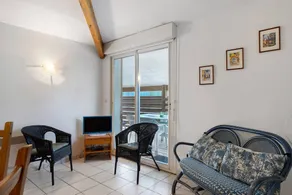 Appartement de vacances avec jardin, terrasse et barbecue | Vue jardin - Image 3