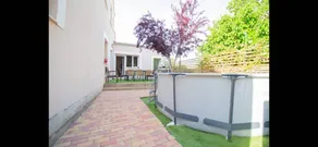 Holiday home with garden, private pool & barbeque | Garden view - Image 4