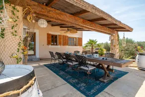 Apartment with terrace, barbecue & garden | Pool view - Image 4