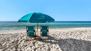 Appartement de vacances avec jardin, internet haut débit et piscine chauffée | Vue plage - Image 3