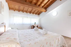 Agriturismo Ai Dossi: Camera matrimoniale con vista sui nostri uliveti e bagno privato 1. - Image 3