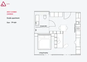 Appartement de vacances avec 1 chambre à coucher pour 2 personnes - Image 2