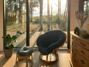 First row to the sea on Orø with an outdoor sauna - Image 4