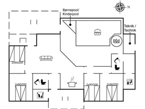 Child-friendly house with private pool, sauna & terrace - Image 2