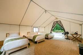 Luxury Canvas Group Glamping Tent Adirondacks in Corinth, NY - Image 2