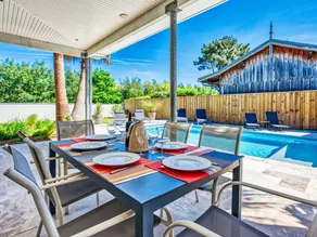 Maison de vacances adaptée aux familles avec barbecue, jardin et piscine privée | Idéale pour le télétravail - Image 2