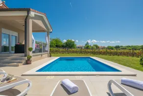 Villa with terrace, barbeque & pool - Image 2
