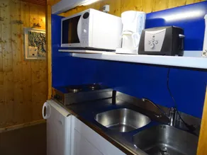 50m from ski slopes, 2nd floor, view mountain, tv, 28m², Les Arcs - Image 4