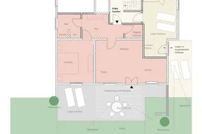 Flat with terrace, garden & BBQ | Mountain view - Image 5