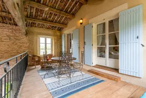 Maison de vacances avec terrasse, jardin et barbecue | Vue jardin - Image 2
