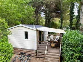 Mobile home with terrace & heated pool | Pets are welcome - Image 4