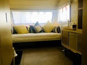 Vintage Caravan Ideal for a Romantic Glamping Getaway in Powys, Wales - Image 3