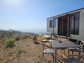 Mobile home with garden, pool & terrace | Mountain view - Image 4