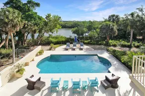 Waterfront Neo Mediterranean Home On Casey Key Tidewater Manor - Image 4
