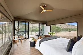 Luxury Glamping Tent with Riverside Farm Views Retreat in Berremangra, Australia - Image 5