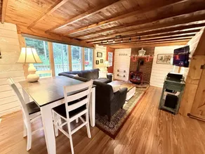 Cozy Woodland Retreat with Propane Fireplace & Deck in Woodford, Vermont - Image 3