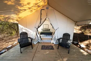 Secluded Mountain Wall Tent with Scenic Valley Views near Palomar Mountain, CA - Image 2
