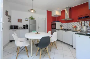 Holiday home with garden, terrace & heated pool | Garden view - Image 2